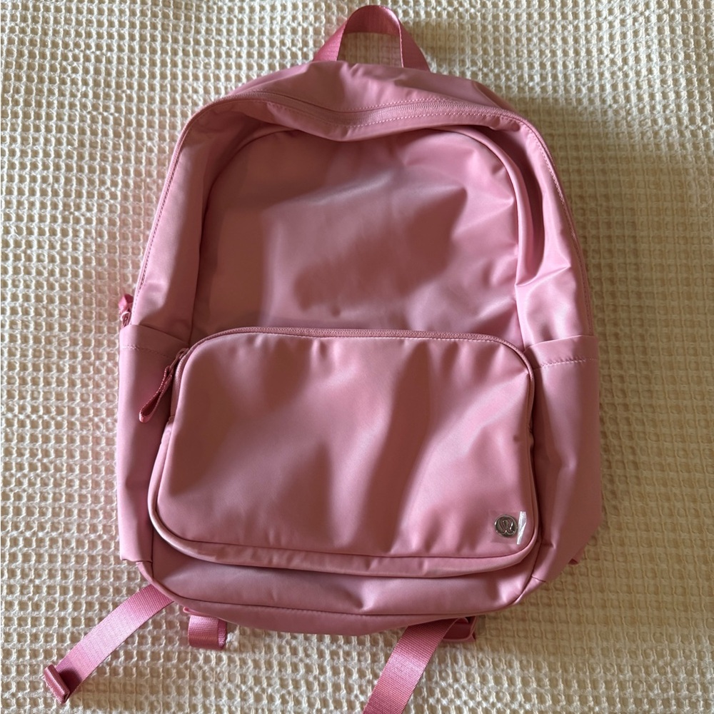 Lululemon NWOT pink everywhere backpack full size